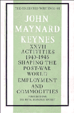 The Collected Writings of John Maynard Keynes Volume 27