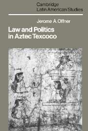 Law and Politics in Aztec Texcoco