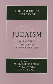 The Cambridge History of Judaism