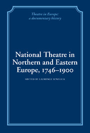 National Theatre in Northern and Eastern Europe, 1746–1900