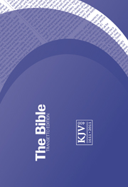 KJV Transetto Text Bible, Purple