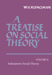 A Treatise on Social Theory