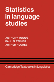 Statistics in Language Studies