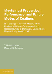 Mechanical Properties, Performance, and Failure Modes of Coatings