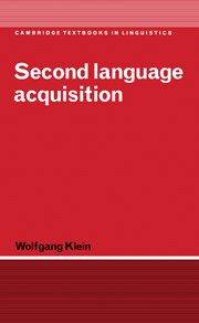 Second Language Acquisition