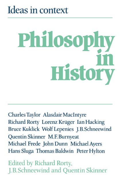 Philosophy in History