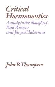 Critical Hermeneutics