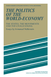 The Politics of the World-Economy