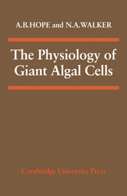 The Physiology of Giant Algal Cells