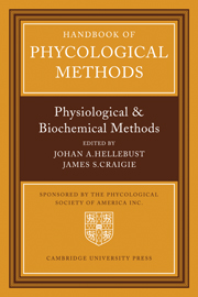 Handbook of Phycological Methods