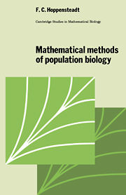 Mathematical Methods of Population Biology