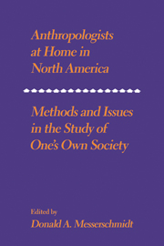 Anthropologists at Home in North America