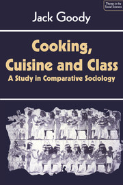 Cooking, Cuisine and Class