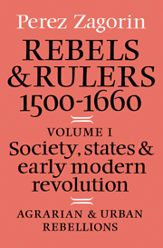 Rebels and Rulers, 1500–1600