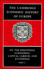 The Cambridge Economic History of Europe