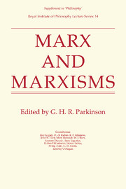 Marx and Marxisms