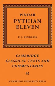 Pindar: 'Pythian Eleven'