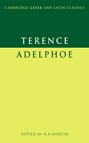 Terence: Adelphoe