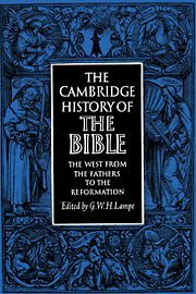 The Cambridge History of the Bible