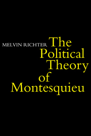 The Politcal Theory of Montesquieu