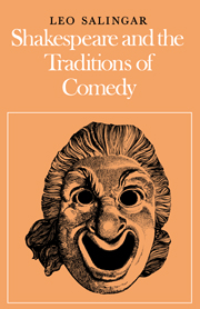 Shakespeare and the Traditions of Comedy