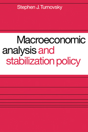 Macroeconomic Analysis and Stabilization Policy