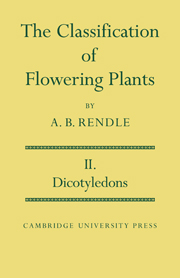 The Classification of Flowering Plants