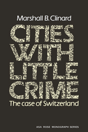 Cities with Little Crime