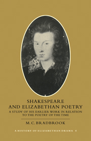 Shakespeare and Elizabethan Poetry