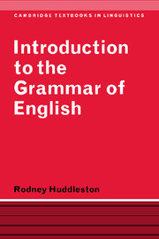 Cambridge grammar english language | Grammar and syntax 