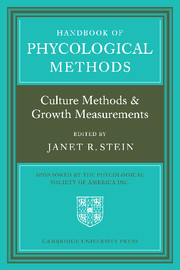 Handbook of Phycological Methods