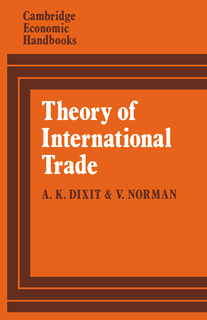 Theory Of International Trade