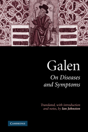 Galen: On Diseases and Symptoms