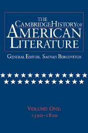 The Cambridge History of American Literature