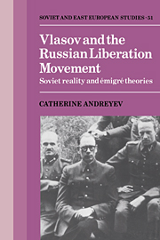 Vlasov and the Russian Liberation Movement
