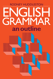 Cambridge grammar english language | Grammar and syntax 