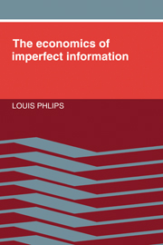 The Economics of Imperfect Information