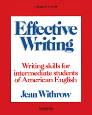 Effective Writing Student's book