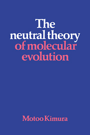 The Neutral Theory of Molecular Evolution