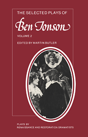 The Selected Plays of Ben Jonson