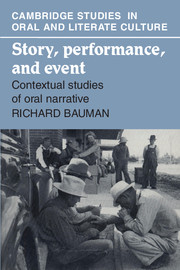 Story, Performance, and Event