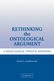 Rethinking the Ontological Argument