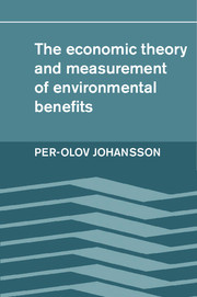 The Economic Theory and Measurement of Environmental Benefits