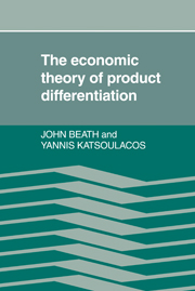 The Economic Theory of Product Differentiation