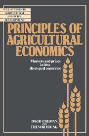 Principles Of Agricultural Economics By David Colman