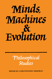 Minds, Machines and Evolution