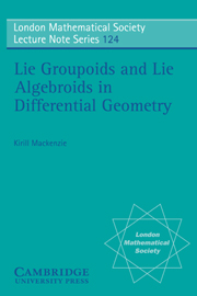 Lie Groupoids and Lie Algebroids in Differential Geometry