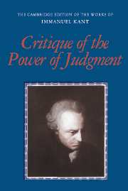 Critique of the Power of Judgment