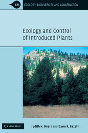 Ecology and Control of Introduced Plants