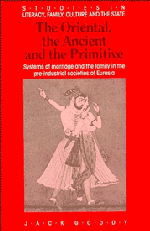 The Oriental, the Ancient and the Primitive